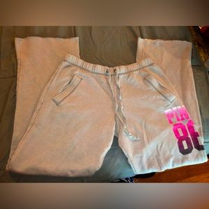 PINK campus sweatpants LIKE NEW